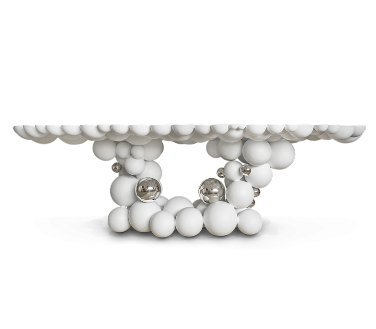 Обеденный стол Boca do Lobo Newton White Dining Table - фото-2 | interior market