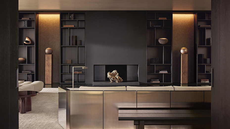 Стеллаж-стенка Poliform Wall System - фото-1 | interior market