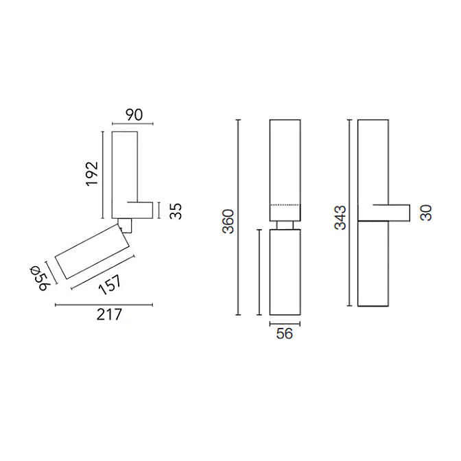 Бра Flos Double Spot Wall - фото-5 | interior market