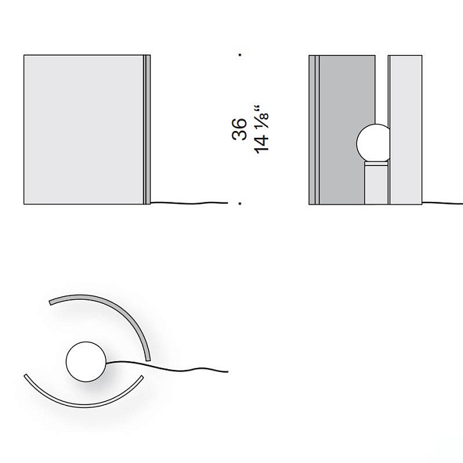 Настольная лампа De Padova Linea d’Ombra - фото-4 | interior market