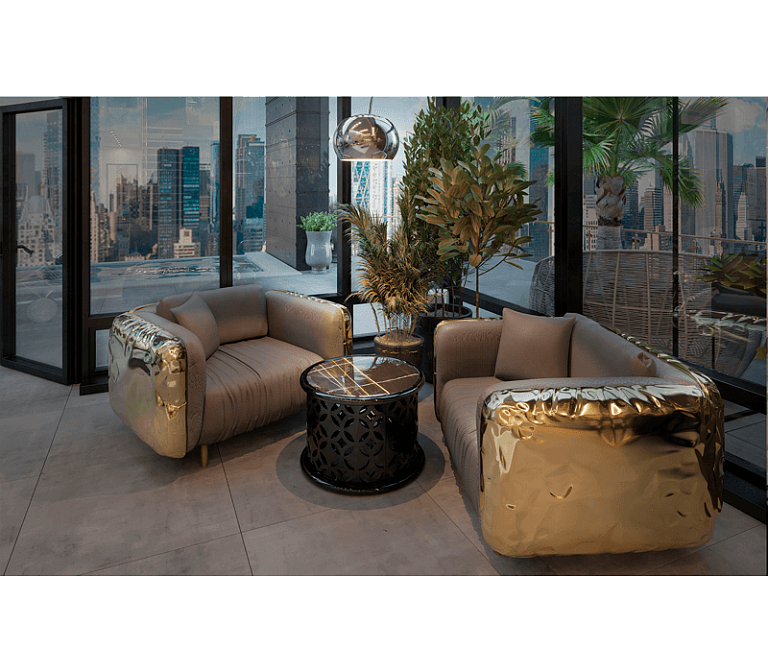 Кресло Boca do Lobo Imperfectio Armchair - фото-8 | interior market