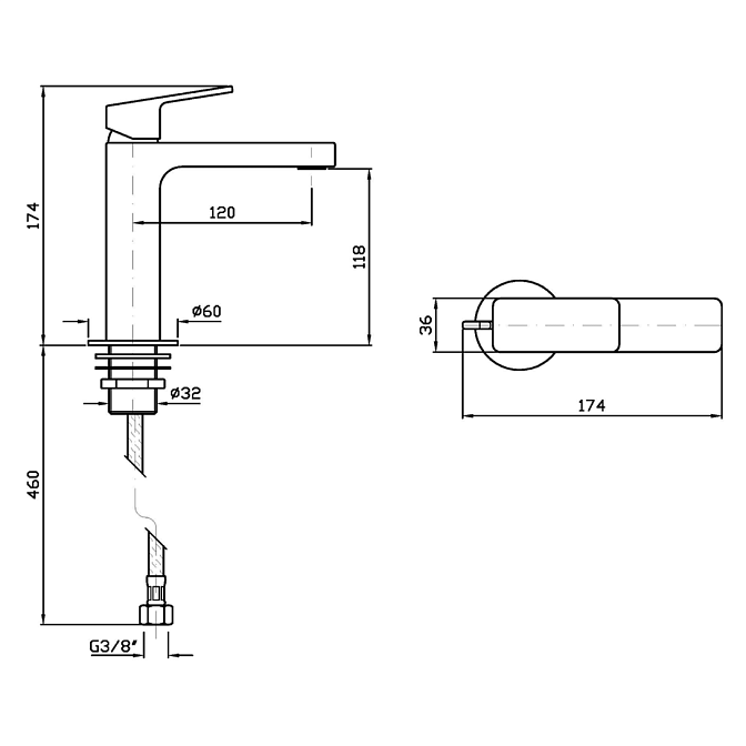 Смеситель для раковины Zucchetti  - фото-2 | interior market