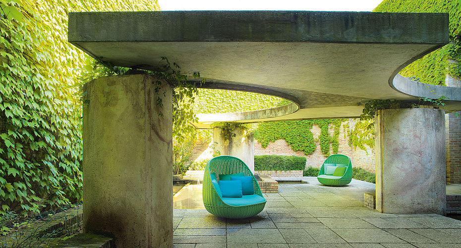 Кресло для улицы Paola lenti Orbitry - фото-3 | interior market