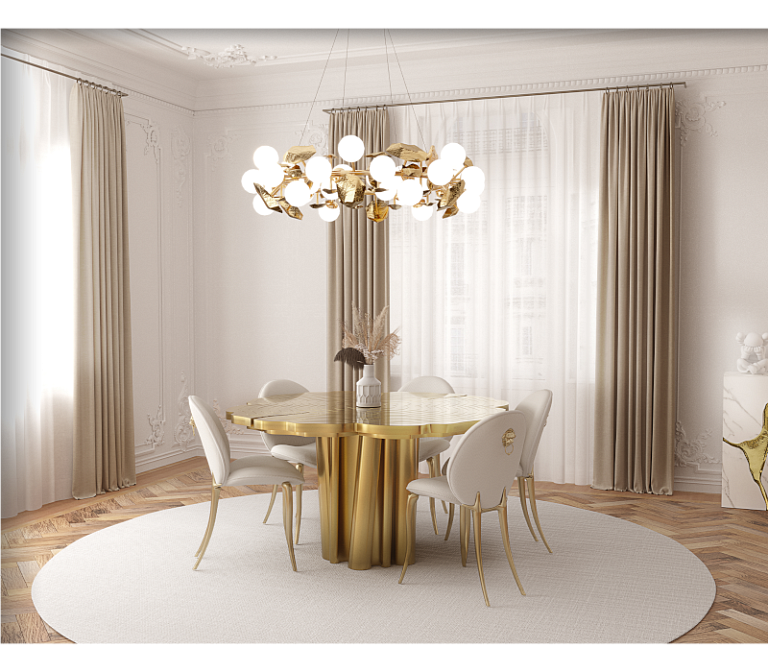 Обеденный стол Boca do Lobo Fortuna Round Dining Table - фото-4 | interior market