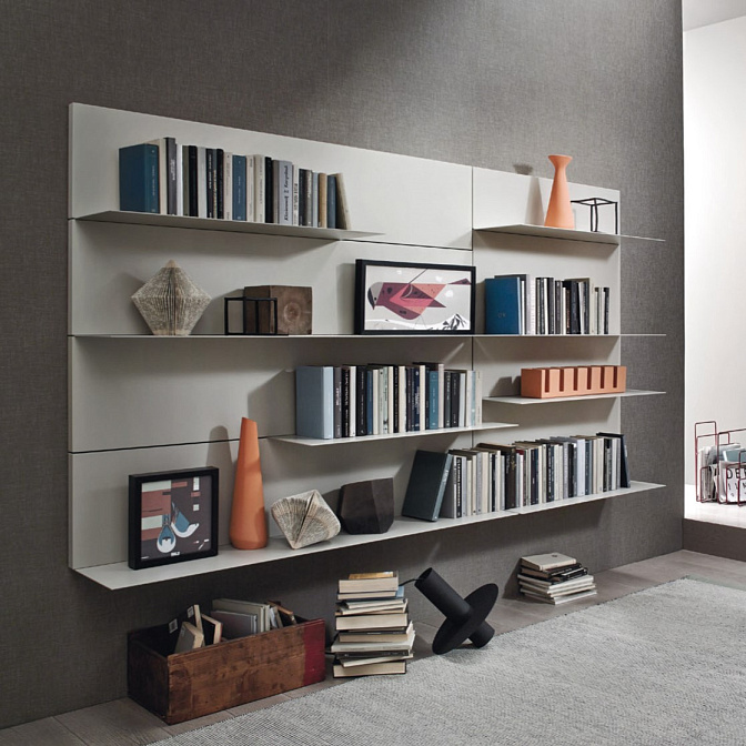 Настенный стеллаж Sangiacomo Lampo Boiserie - фото-1 | interior market Настенный стеллаж Sangiacomo Lampo Boiserie - фото-1 | interior market