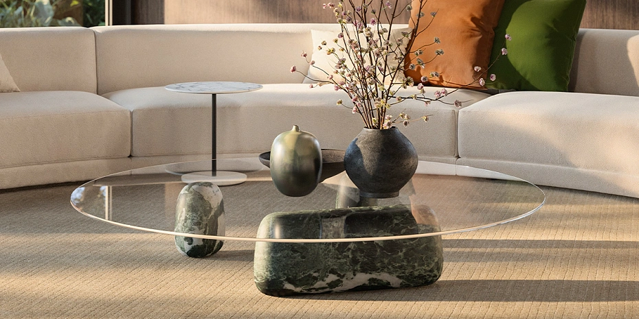 Журнальный столик De Padova Ishi Stone - фото-3 | interior market