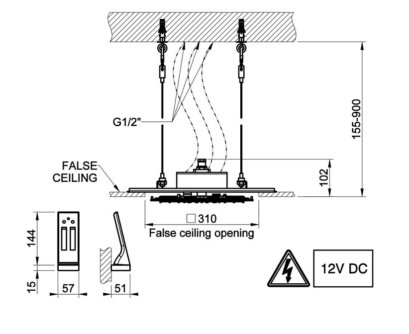 Душевая панель Gessi COLOUR - фото-2 | interior market