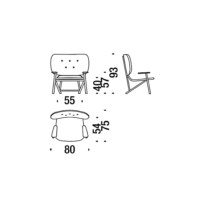 Кресло Moroso Klara - фото-3 | interior market