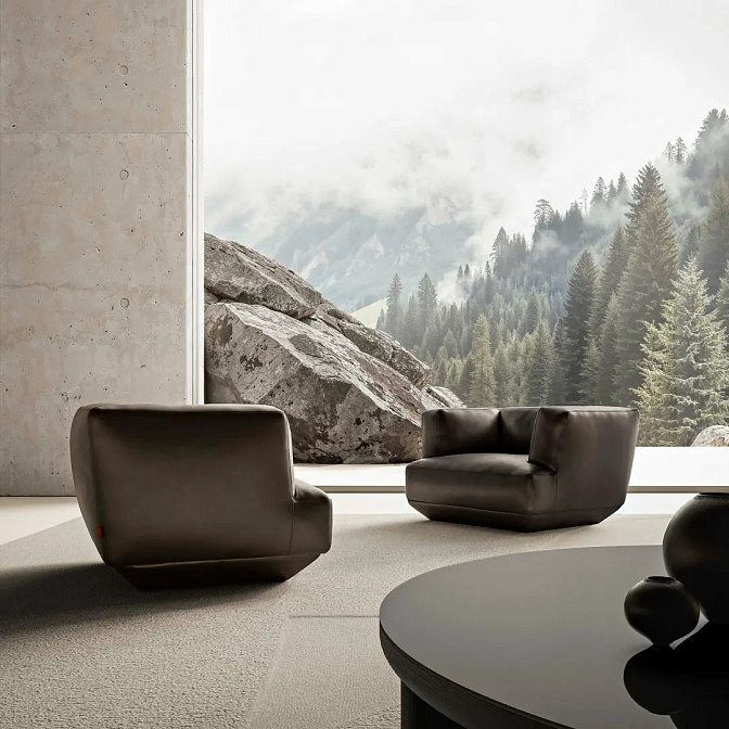 Кресло Flexform Loungescape - фото-5 | interior market