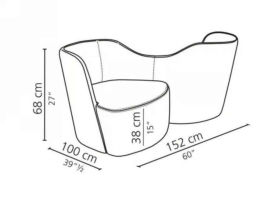 Кресло Casamilano VIS a VIS - фото-5 | interior market