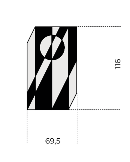 Зеркало интерьерное Gallotti&Radice Cubista - фото-2 | interior market