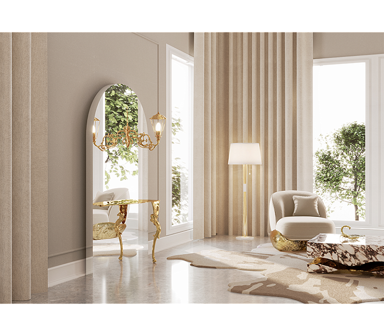 Консоль  Boca do Lobo Lumiere Patina Console - фото-10 | interior market