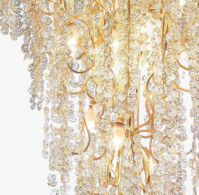 Потолочный светильник  Bella Figura TESORO TALL CHANDELIER - фото-2 | interior market