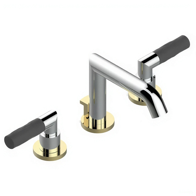 Смеситель для раковины THG Bambou Black Crystal - фото-1 | interior market