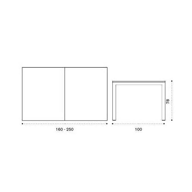 Стол раздвижной для улицы Ethimo Flat - фото-4 | interior market