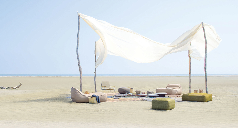 Пуф для улицы Paola lenti Hopi - фото-3 | interior market