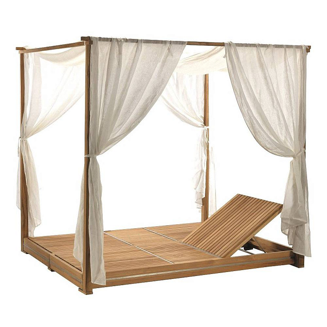 Уличная кровать-шезлонг Ethimo Essenza - фото-1 | interior market