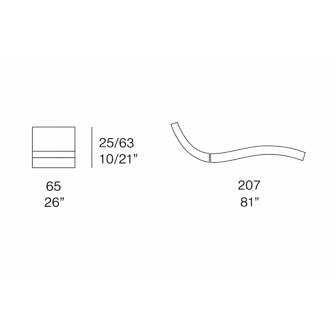 Уличный шезлонг Paola lenti Wave - фото-6 | interior market