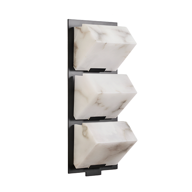 Бра Pierre Chareau Triple bloc auvent 185 fond métal - фото-1 | interior market