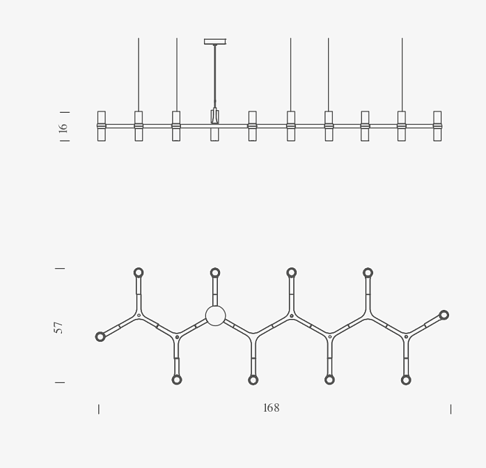 Потолочный светильник  Nemo CROWN PLANA LINEA - фото-5 | interior market