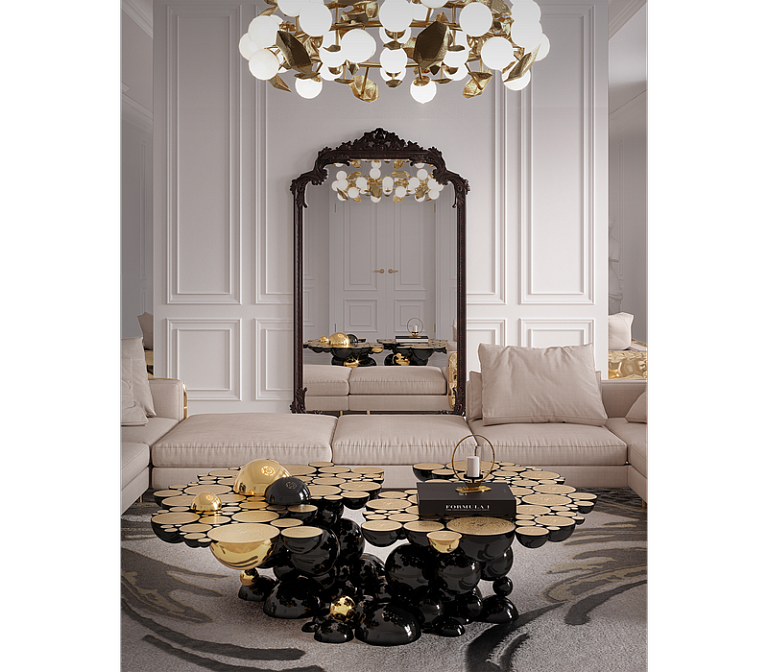 Журнальный столик Boca do Lobo Newton Center Table - фото-7 | interior market