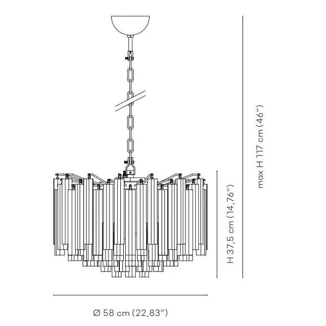 Потолочный светильник Venini Trilobi - фото-2 | interior market