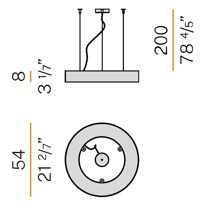 Потолочный светильник  Panzeri Silver Ring - фото-7 | interior market