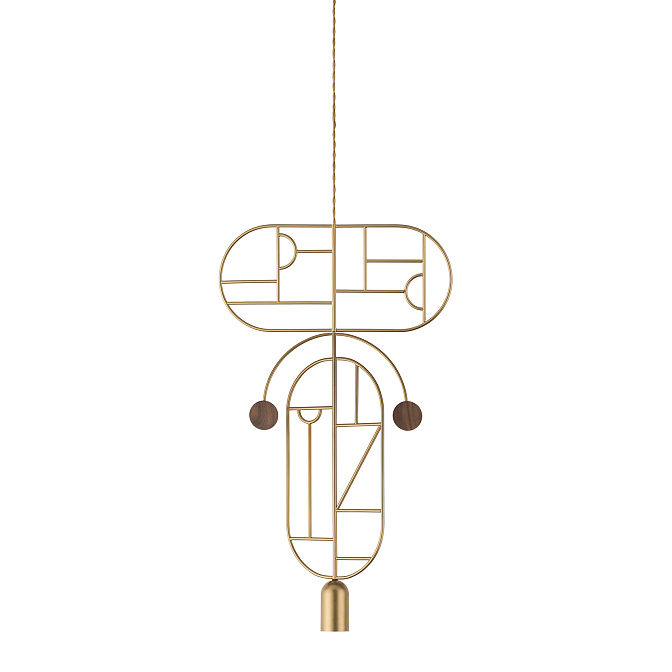 Потолочный светильник NOMON Wooden Dots - фото-1 | interior market