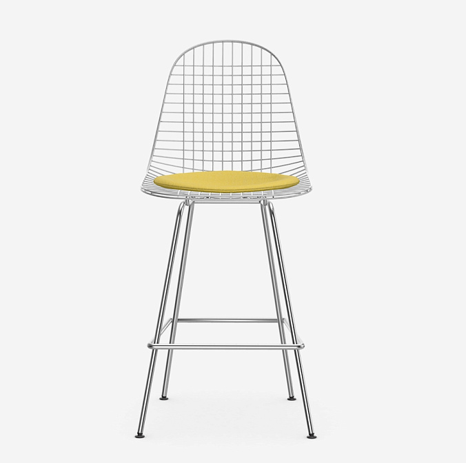 Барный стул Vitra Wire Stool Medium - фото-3 | interior market