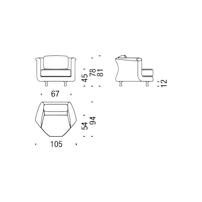 Кресло Moroso Big Mama - фото-4 | interior market