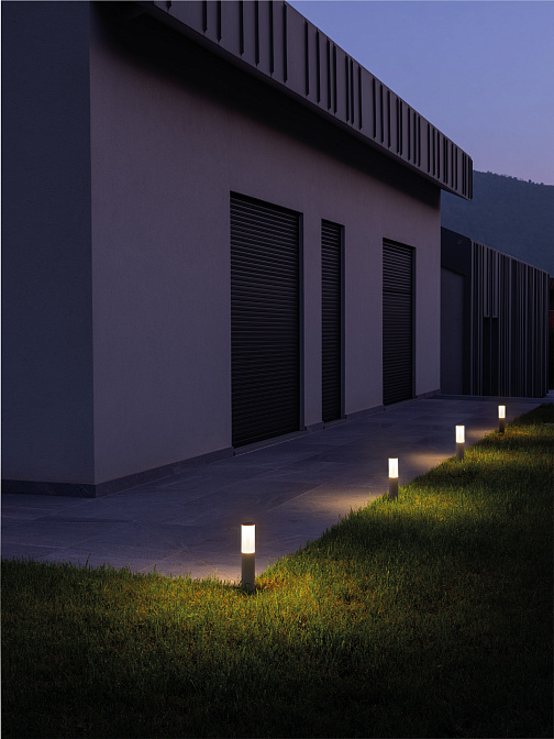 Уличный светильник  Lombardo Stik 60 Opal Bollard - фото-2 | interior market