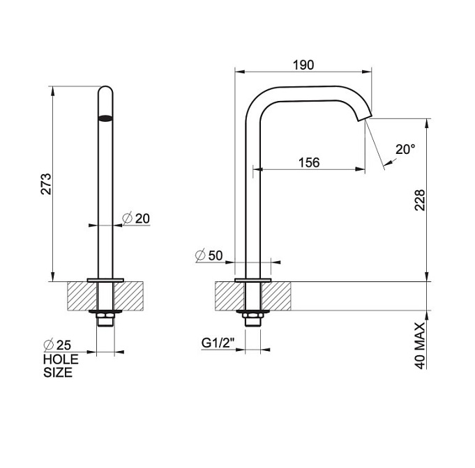 Излив Gessi GESSI 316 - фото-3 | interior market