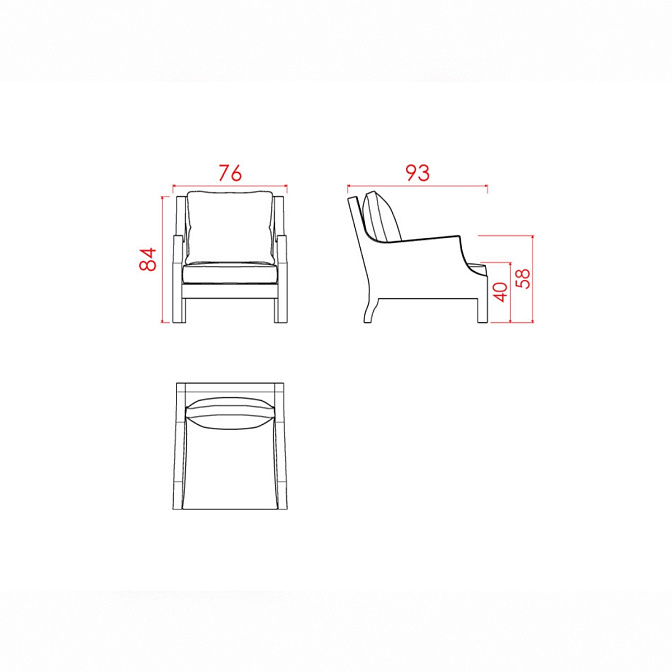 Кресло JNL Epure - фото-4 | interior market