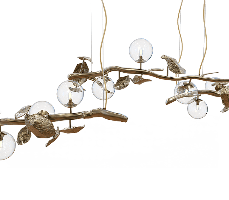 Потолочный светильник  Boca do Lobo Hera Patina Suspension Lamp - фото-3 | interior market
