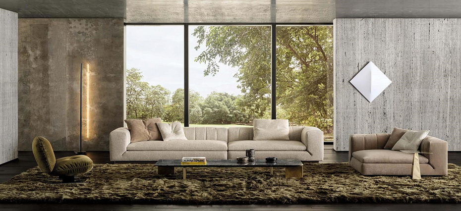 Модульный диван Minotti Riley - фото-3 | interior market