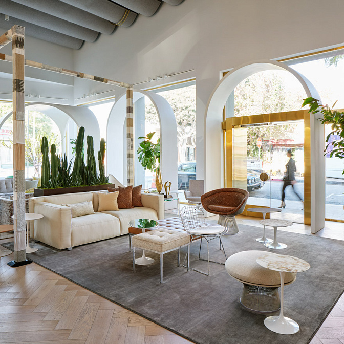 Пуф Knoll Platner - фото-2 | interior market