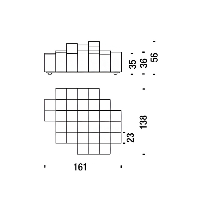 Модульный диван Moroso Do-Lo-Rez - фото-4 | interior market