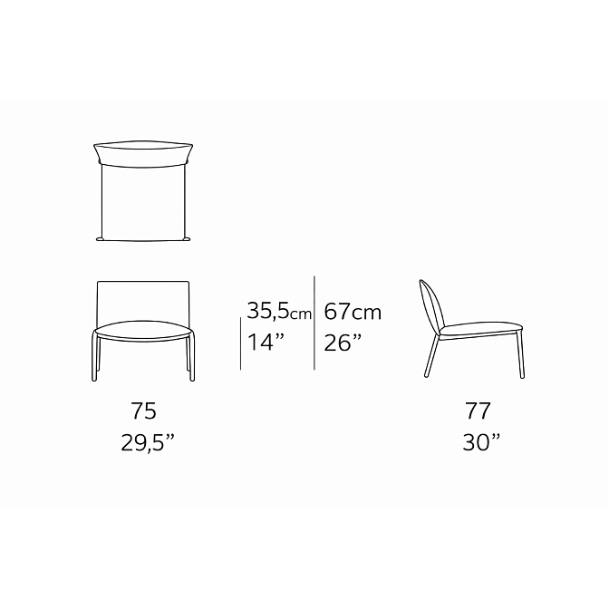 Кресло для улицы Paola lenti MAE - фото-5 | interior market