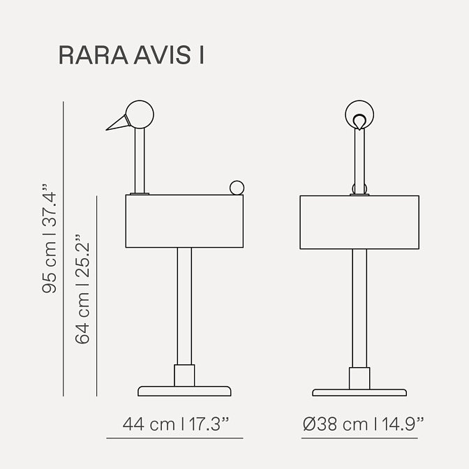 Журнальный столик NOMON Rara Avis - фото-7 | interior market