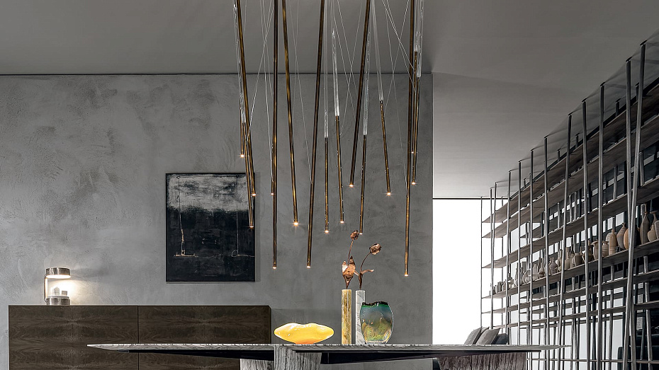 Композиция светильников 3000 K с диммером Henge Skyfall - фото-4 | interior market