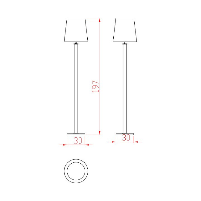 Торшер  JNL Nash - фото-3 | interior market