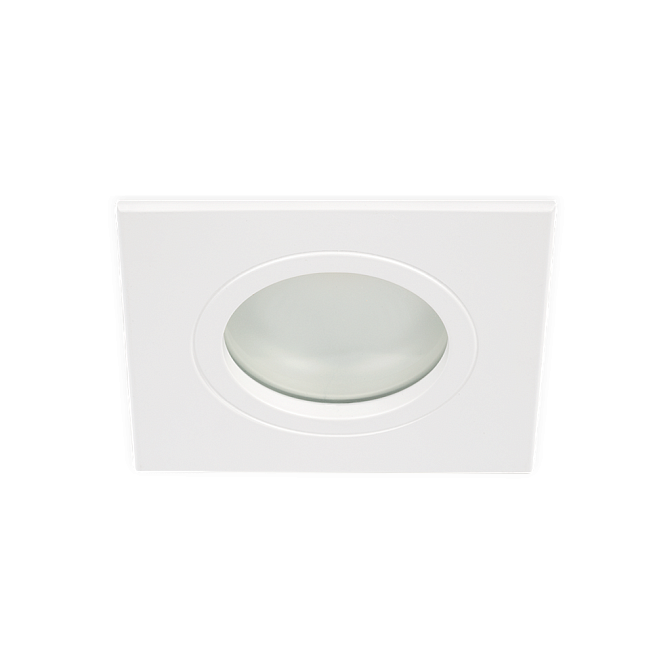 Встраиваемый светильник  Arkos Light ESSENTIALS BATH SQUARE MATT 5W 2700K W - фото-1 | interior market