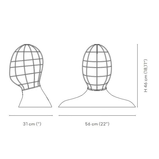 Настольная лампа Venini Muse - фото-2 | interior market