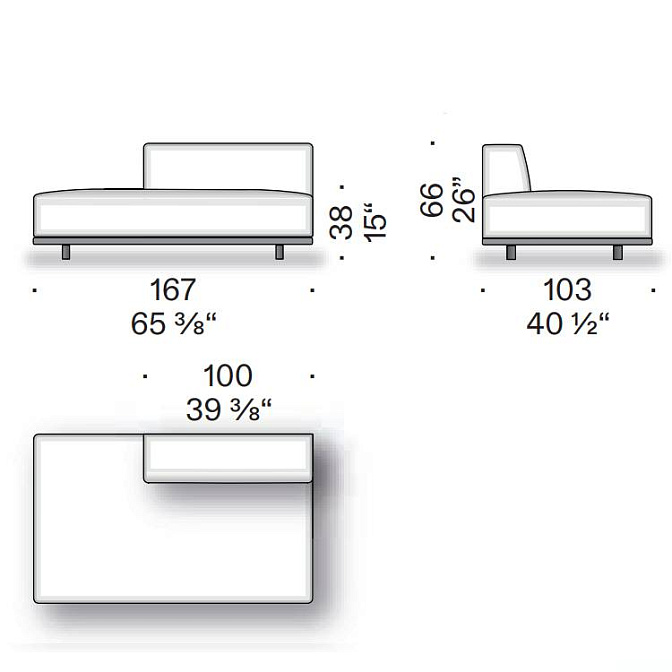 Диван модульный De Padova Alberese Wood - фото-4 | interior market
