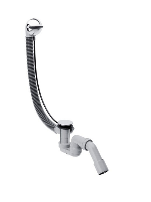 Слив-перелив, Hansgrohe, вид-для ванны, цвет-хром - фото-1 | interior market