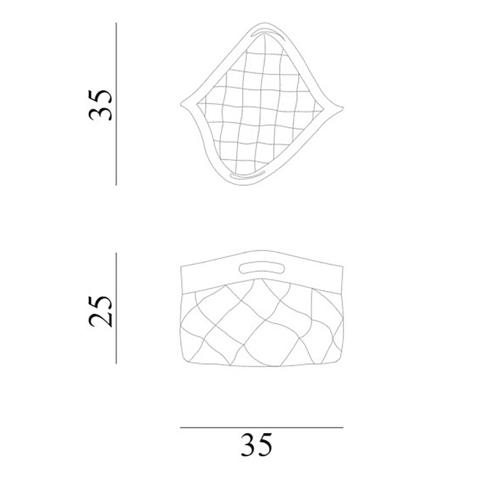 Корзина Exteta Baskets and Trays - фото-5 | interior market