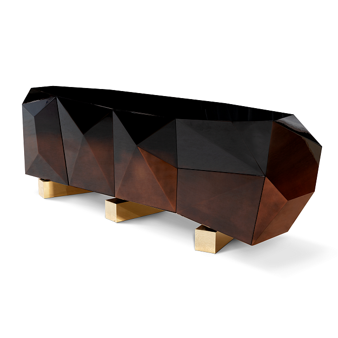 Комод Boca do Lobo Diamond Chocolate XL - фото-2 | interior market