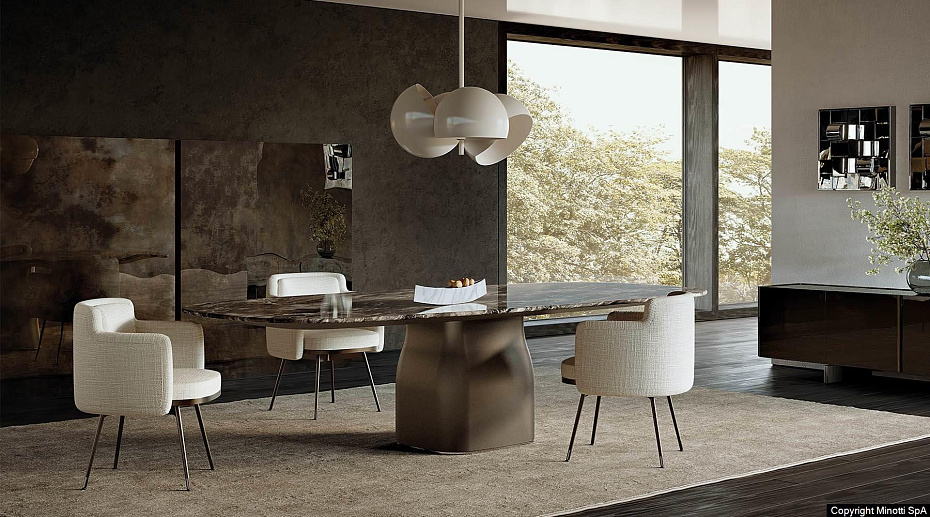 Обеденный стол Minotti SAKI - фото-2 | interior market