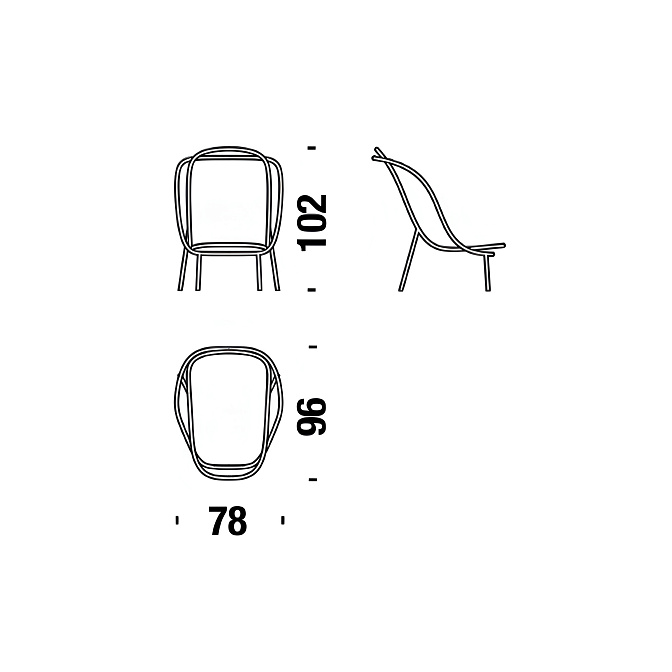 Кресло для улицы Moroso Imba - фото-4 | interior market