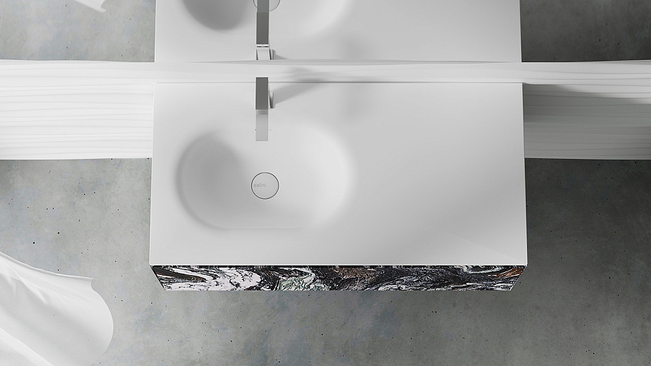 Раковина подвесная SALINI ONDA FLOW OVAL - фото-6 | interior market